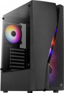 Корпус AeroCool Wave-G-BK-v2 FRGB Tempered glass Black