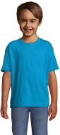Футболка Sol's Regent Kids 11970321 р.104 морская волна