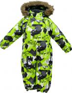 Комбінезон для дівчинки HUPPA Keira р.74 лайм 31920030-72547-074