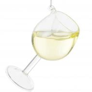 Декорация новогодняя Edelman Украшение «Бокал шампанского», стекло, 10×5 см