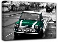 Картина Ретро Mini Cooper 127x84 см Hotel Arizona HD 1-1832743806-RETR-33x50-GREEN
