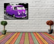 Картина Ретроавтобус Volkswagen Bus 102x69 см Hotel Arizona HD 1-21354943806-VOLK-27x40-PURPL Картина Ретроавтобус Volkswagen Bus 102x69 см Hotel Arizona HD 1-21354943806-VOLK-27x40-PURPL
