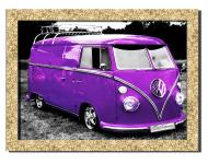 Картина ретро VW Volkswagen Bus 41x31 см Hotel Arizona HD 1 GOLDEN FR-21354943806-VOLK-12x