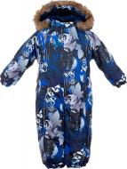 Комбинезон для девочки HUPPA Keira р.92 темно-синий 31920030-82886-092