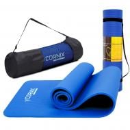 Коврик для йоги и фитнеса Cornix 183 x 61 x 1 cм XR-0009 Blue синий
