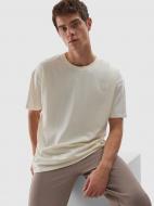 Футболка 4F TSHIRT U1657 4FWAW24TTSHU1657-11S р.M бежевый