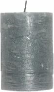 Свеча Цилиндр сине-серая С07/10/1-7.6 Candy Light