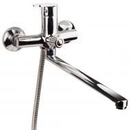 Змішувач Aquatica s37 O35 для ванни вилив прямий 350мм дивертор вбудований картриджний Aquatica