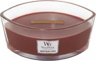 Свеча ароматическая Woodwick Ellipse Smoked Walnut & Maple 453 г
