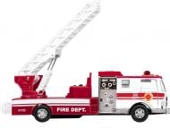 Пожежна машина GoKi із драбиною біла 12115G-1