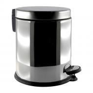 Ведро с педалью Trento Slow Motion 5 л хром 74868