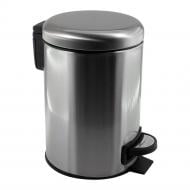 Ведро с педалью Trento Slow Motion 3 л хром 74866