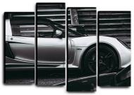 Картина модульная Lotus Exige 112x82 см Hotel Arizona HD 4-198743807-CAR-32x44-BLACK
