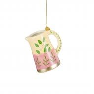 Декорация рождественская Edelman «Кувшин», розовый, доломит, 6×5,5×7,5 см 1185821