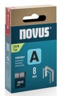 Скобы для ручного степлера Novus 8 мм тип 53 (А) 1800 шт. 042-0774