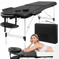 Масажний стіл 4fizjo складний Massage Table Alu W70 Black (P-5907739318398)