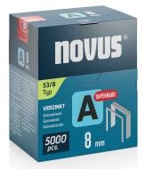 Скобы для ручного степлера Novus 8 мм тип 53 (А) 5000 шт. 042-0762