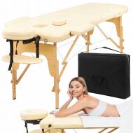 Массажный стол 4fizjo складной Massage Table Wood W60 Beige (P-5907739318350)