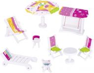 Ляльковий набір GoKi Садові меблі 9 предметів 51586G