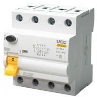 Устройство защитного отключения UEC SB-L9M RCCB61-4-016-030-AC