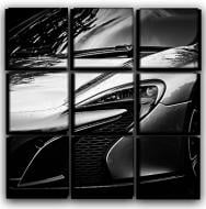 Картина модульна Mclaren 650S 77x77 см Hotel Arizona HD 9-19294843807-CAR-30x30-BLACK