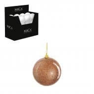 Декорация новогодняя Edelman Небьющийся шар, золотой, пенопласт, диам. 10 см