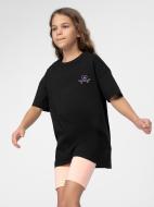 Футболка 4F 4FJSS22TTSHF078-20S р.146 черный