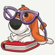 Картина по номерам Собачка Умник 15601-AC 30х30 см см ART CRAFT