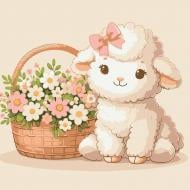 Картина по номерам Волшебное ягня 15599-AC 30х30 см см ART CRAFT