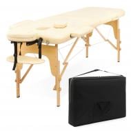 Масажний стіл 4fizjo складний Massage Table Wood W70 Beige (P-5907739318343)