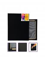 Холст на подрамнике черный 40х50 см 280 г/кв.м акрил ART CRAFT