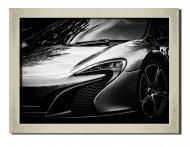 Картина Mclaren 650S суперкар 41x31 см Hotel Arizona HD 1 SILVER FR-19294843807-CAR-12x1
