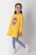 Туника для девочки Mevis 4323 р.110 желтый