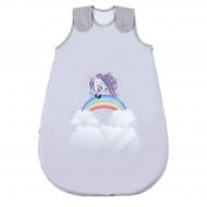 Спальний мішок для дівчинки Baby Veres Unicorn love р.56 сірий