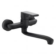 Смеситель для умывальника Invena Siros черный BC-90-004