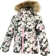 Куртка дитяча для дівчинки HUPPA Kristin р.152 білий із принтом 18090030-81620-152