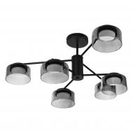Люстра потолочная ARDERO ML490-6 под лампу 6xGX53 черный 80980
