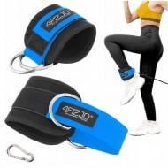 Манжета для тяги 4fizjo Ankle Strap 2 шт. (P-5907739314833) 4FJ0412 черно-синий