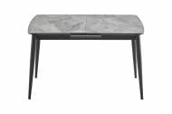 Стіл обідній Prestol Лейк 1200(1500)x800x750мм сірий/чорний