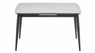 Стол обеденный Prestol Лейк 1200(1500)x800x750мм белый/черный