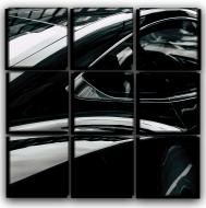 Картина модульная Aston Martin Vanquish 77x77 см Hotel Arizona HD 9-20131943807-ASTO-30x30-BLACK