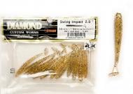 Силиконовая приманка Grows Culture Swing Impact 2 # 321 Gold Shad 50 мм 12 шт.