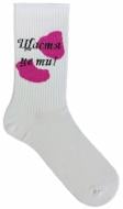 Носки женские Premier Socks с надписью р.23-25 белый 1 шт.