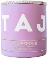 Свічка ароматична Taj Max L'LAVENDER 250 г