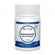 Витаминно-минеральный комплекс Biotus Магний и витамин В6, Magnesium with Vitamin B6, Biotus, 60 таблеток 60 шт./уп. 300 г