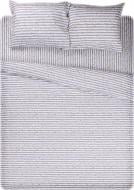 Комплект постельного белья Basic 2 серый с белым La Nuit