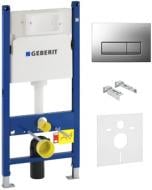 Система инсталляции Geberit Duofix 458.126.00.1 + Delta 51 115.105.21.1 хром