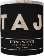 Свеча ароматическая Taj Max LONE WOOD 250 г