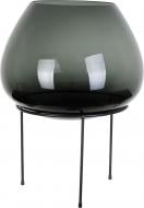 Ваза Wrzesniak Glassworks Aquarium с подставкой 44x35 см серая 17-7127