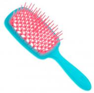 Щетка для волос JANEKE Superbrush бирюзовый с розовым